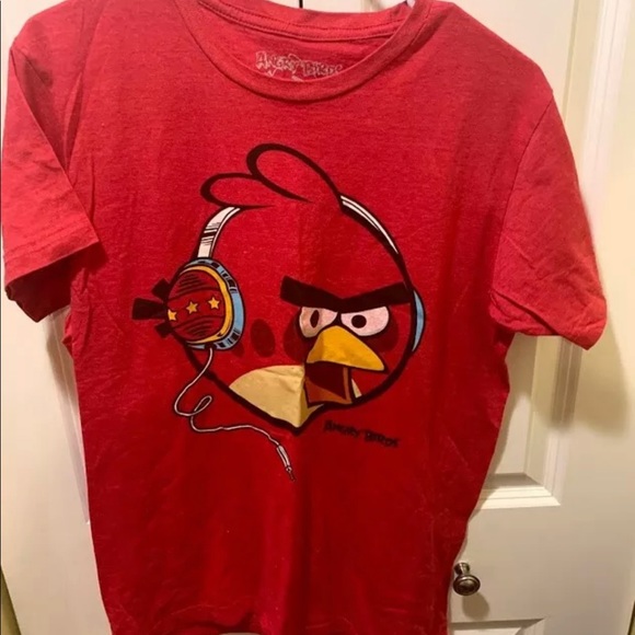 angry oriole bird shirt